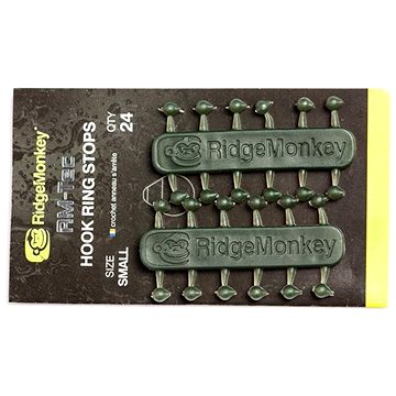 

RidgeMonkey RM-Tec Hook Ring Stops Small 24ks