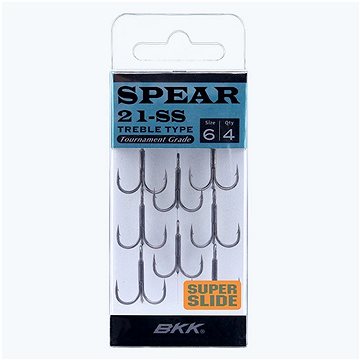 BKK Spear-21 SS Size 2/0 5pcs - Triple-Hook | Alza.cz