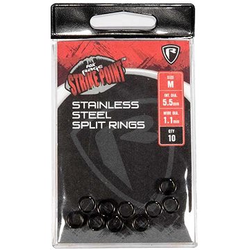 

FOX Rage Strike Point Stainless Steel Split Ring M, 10 ks