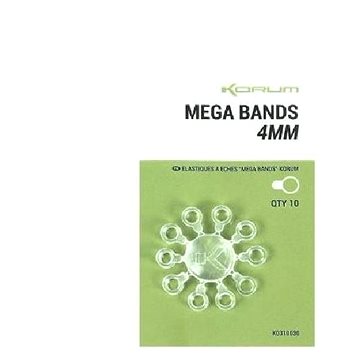

Korum Mega Bands 4 mm, 10 ks