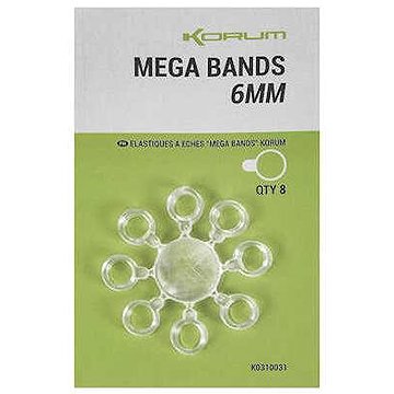 

Korum Mega Bands 8 mm, 8 ks
