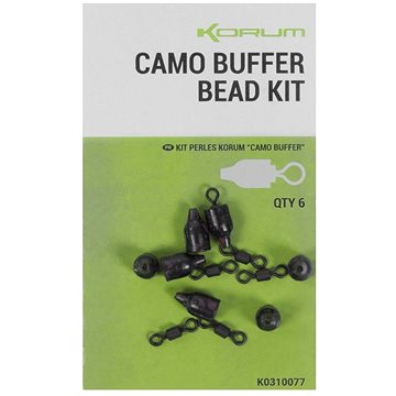 

KORUM Zarážka Camo Buffer Bead Kit 6 ks