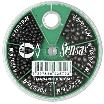 

Sensas Sada bročků Standard Pole Box L 0,12-0,4 g