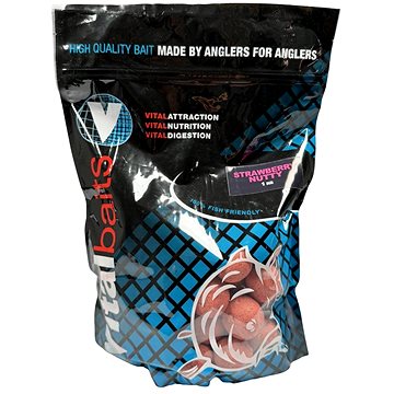 

Vitalbaits Boilies Strawberry Nutty 1 kg 30 mm