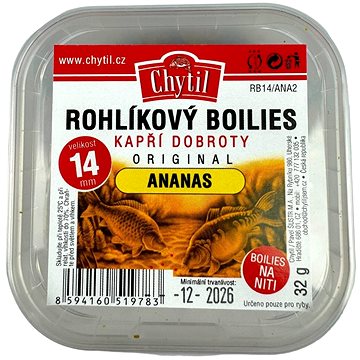 

Chytil Rohlíkový boilies 32 g, 14 mm, Ananas