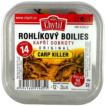 

Chytil Rohlíkový boilies 32 g, 14 mm, Carp Killer