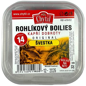 

Chytil Rohlíkový boilies 32 g, 14 mm, Švestka