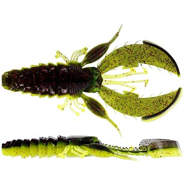 

Westin CreCraw Creaturebait, 8,5 cm, 7 g, Black/Chartreuse, 5 ks
