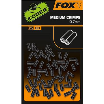 

Fox Edges Medium Crimps 0,7 mm, 60 ks