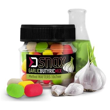 

Delphin MIX D Snax WAFT Česnek-Butyric 20 g 10×7 mm