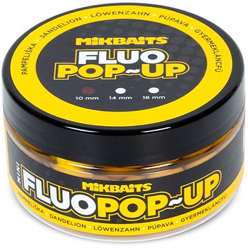 

Mikbaits Mini Plovoucí fluo boilies Pampeliška 100 ml 10 mm