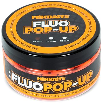 

Mikbaits Mini Plovoucí fluo boilies Půlnoční pomeranč 100 ml 10 mm