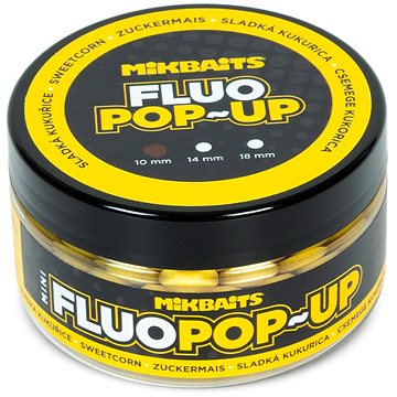 

Mikbaits Mini Plovoucí fluo boilies Sladká kukuřice 100 ml 10 mm