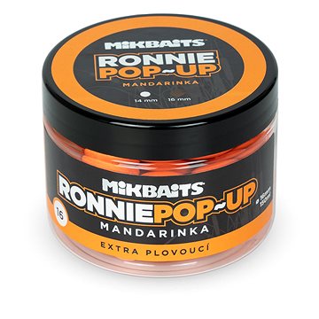 

Mikbaits Pop-Up Ronnie Mandarinka 150 ml 16 mm