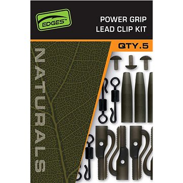 

FOX Převlek Edges Naturals Power Grip Lead clip Kit 5 ks