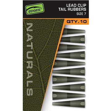 

FOX Převlek Naturals Lead Clips Tail Rubbers Velikost 7 10 ks