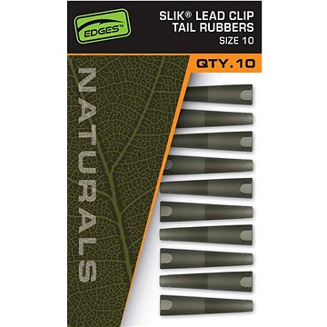 

FOX Převlek Naturals Slik Lead Clip Tail Rubber Velikost 10 10 ks
