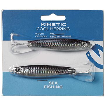 

Kinetic Pilker Cool Herring 40 g Black/Silver 2 ks