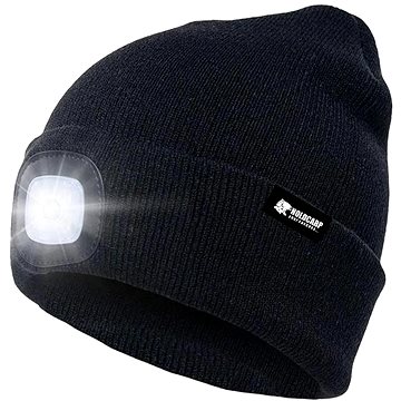 

Holdcarp LED Light USB Beanie Černá