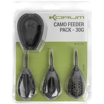 

KORUM Sada krmítek Camo Feeder Pack 30 g