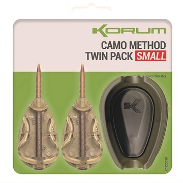 

KORUM Set krmítek a formičky Camo Method Twin Pack Small