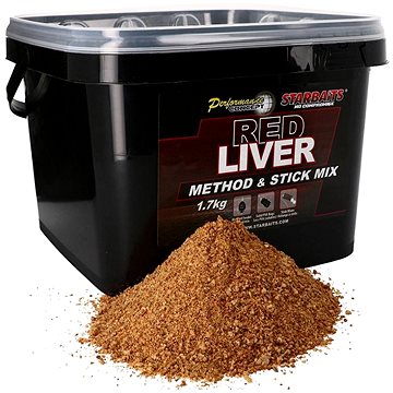 

Starbaits Method & Stick Mix Red Liver 1,7 kg