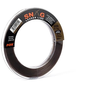 

Fox Snag Leader Trans Khaki 80 m, 0,66 mm, 50 lb