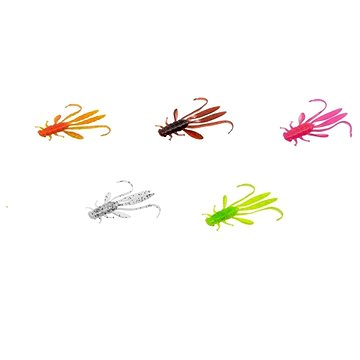 

Delphin Nymfa Manya UVs, 10,5 cm, 5ks, Pearl+Candy+Firedot+Reactor+Brick