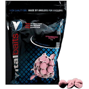 

Vitalbaits Strawberry Nutty, 1 kg, 18mm