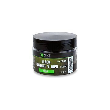 

Nikl Pelety Black Halibut v dipu Crab, 250 g, 15+20 mm
