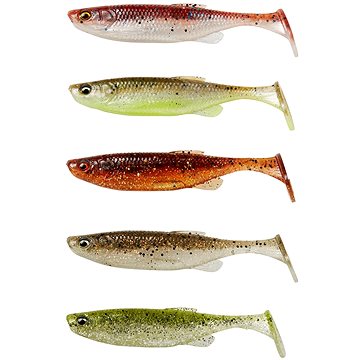

Savage Gear Fat Minnow T-Tail 9 cm, 7 g, Dark Water Mix, 5 ks