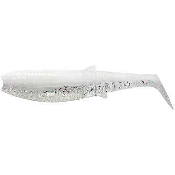 

Savage Gear Cannibal Shad 10 cm, 9 g, White Flash UV, 5 ks
