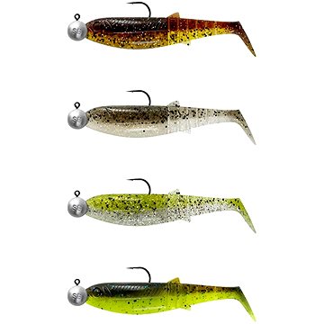

Savage Gear Cannibal Shad 6,8 cm, 3 g, Clear Water Mix, 4+4 ks