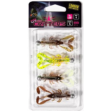 

FOX Rage Micro Critters UV Mixed Colours Loaded 5 cm 3 g 4 ks