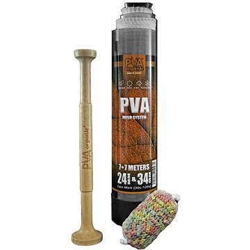 

PVA Organic PVA punčochy na tubusu s dřevěným pěchovačem 7+7m 24+34mm