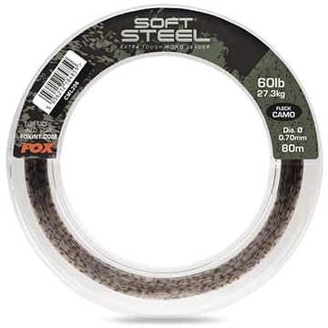 

FOX Soft Steel Leader Fleck Camo, 80m, 0,70 mm, 27,3 kg