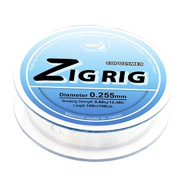 

Katran Fishing Line Zig Rig, 100 m, 0,255 mm, 5,65 kg