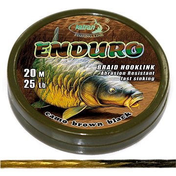 

Katran Šňůrka Braided Hook Link Enduro 20 m, 25 lb 11,4kg