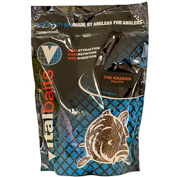 

Vitalbaits Pelety The Kraken 2 mm, 1 kg