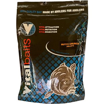

Vitalbaits Pelety Nutty Crunch 2 mm, 1 kg