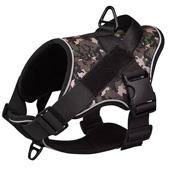 

Surtep taktický postroj pro psa Oxford Premium Camo Night vel. XL