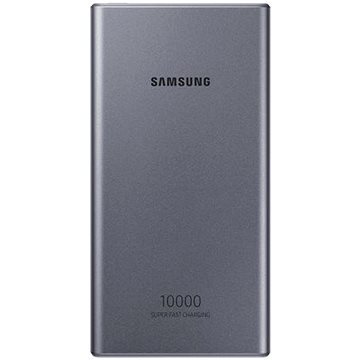 Samsung Powerbanka 10 000mAh s USB-C, s podporou superrychlého nabíjení (25W), tmavě šedá - Powerbanka