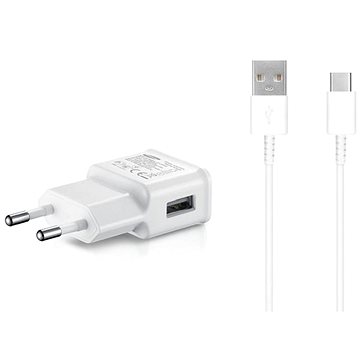 

Samsung cestovní nabíječka 15W + USB-C datový kabel White (Bulk)