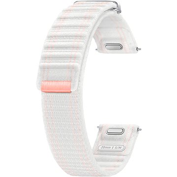 

Samsung Látkový řemínek (velikost S/M) růžovo-bílý