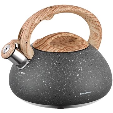 

Konvice s píšťalkou 2,7 l Kb-7250 Granit Wood