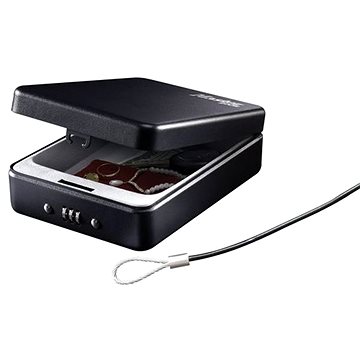 

MasterLock P005CEURBLKHRO Uzamykatelný cestovní box na cennosti