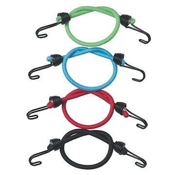 

Master Lock - Set 4 ks upínací gumy s háčky Master Lock 3018EURDAT - 25 cm