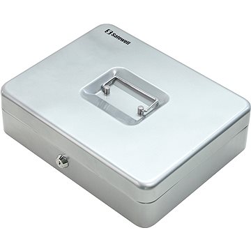 

SAFEWELL Přenosná pokladnička 30, šedá