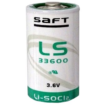

SAFT LS33600, lithiový článek 3.6V, 17000mAh