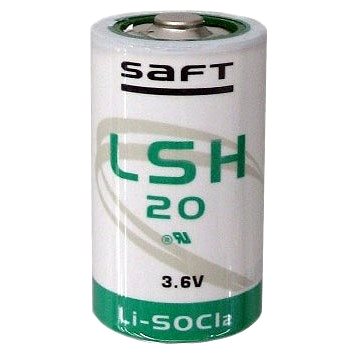 

SAFT LSH20, lithiový článek 3.6V, 13000mAh